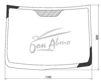 Стекло лобовое SUZUKI CERVO 2007- (HG21S-RHD) 
Бренд: BENSON