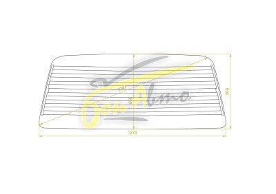 Стекло заднее с обогревом LEXUS LX 1995-1997 (FJ80) 
Бренд: BENSON