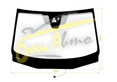 Стекло лобовое MAZDA 3 2019- (BP-LHD) обогрев щеток, место под 1 камеру, место под датчик дождя, молдинг, акустическое, 
Бренд: BENSON