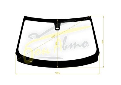 Стекло лобовое BMW X3 2004-2010 (E83) место под датчик дождя 
Бренд: BENSON