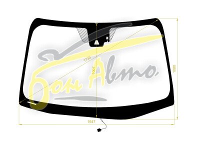 Стекло лобовое TOYOTA SIENNA 2020- (XL40-LHD) обогрев щеток, место под 1 камеру, место под датчик дождя, молдинг, фурнитура, проекция, акустическое, 
Бренд: BENSON