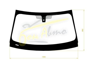 Стекло лобовое BMW X5 2018- (G05) место под датчик дождя молдинг, 
Бренд: BENSON