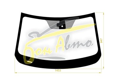 Стекло лобовое CHANGAN CS35 PLUS 2018- (SUV) место под датчик дождя 
Бренд: BENSON