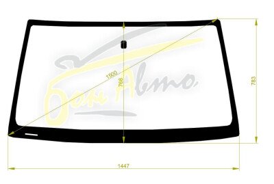 Стекло лобовое ISUZU RODEO 1998-2004 (UES) 
Бренд: BSG