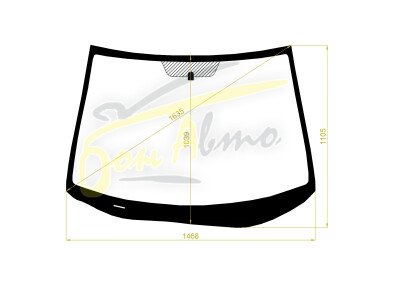 Стекло лобовое MAZDA CX-7 2006-2012 (ER-LHD) 
Бренд: BSG с зеленой полосой