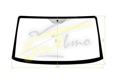Стекло лобовое CITROEN JUMPER 1994-2006 () 
Бренд: КМК