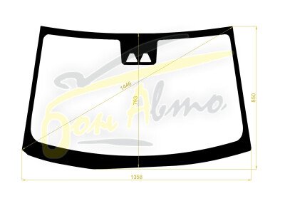 Стекло лобовое DAIHATSU BOON 2016- (M700) место под 2 камеры 
Бренд: ZDG