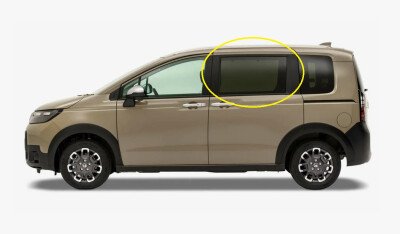 Стекло боковое HONDA FREED 2024- GT1 RD/LH фурнитура, 
Бренд: BENSON Тонированное