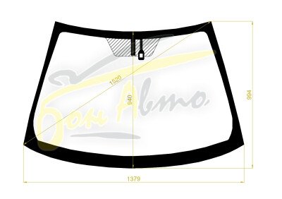 Стекло лобовое TOYOTA AURIS 2006-2012 (E150-RHD) место под датчик дождя 
Бренд: BENSON