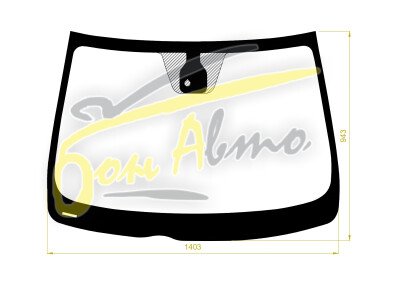 Стекло лобовое FAW BESTURN 2016- (X40-LHD) место под датчик дождя 
Бренд: BENSON