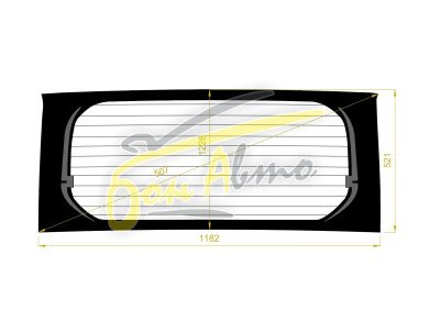 Стекло заднее с обогревом TOYOTA PIXIS SPACE 2011- (L575) 
Бренд: FYG