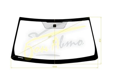 Стекло лобовое TOYOTA LAND CRUISER PRADO 2009-2023 (GRJ150) 
Бренд: ZDG