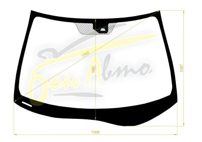 Стекло лобовое ACURA RL 2004-2012 (KB1-LHD) место под датчик дождя 
Бренд: BENSON