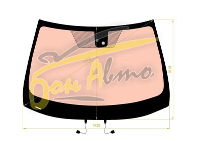 Стекло лобовое NISSAN X-TRAIL 2013-2021 (T32-LHD-2017) полный обогрев, место под датчик дождя (второй вид), 
Бренд: КМК с синей полосой