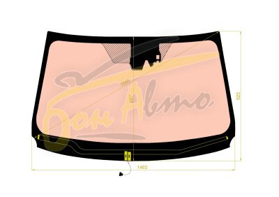 Стекло лобовое TOYOTA RAV 4 2013-2018 (ASA40-LHD) полный обогрев, место под 1 камеру, место под датчик дождя, 
Бренд: КМК