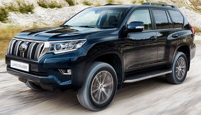 Стекло лобовое TOYOTA LAND CRUISER PRADO 2009-2023 (GRJ150-LHD-2017) обогрев щеток, место под 1 камеру, место под датчик дождя, 
Бренд: КМК с синей полосой
