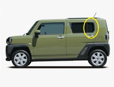 Стекло боковое DAIHATSU TAFT 2020- LA900 RQ/LH 
Бренд: BENSON Тонированное