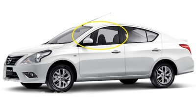 Стекло боковое NISSAN SUNNY 2011- (#N17) 4d FD/LH 
Бренд: BSG