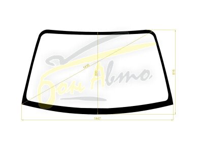 Стекло лобовое NISSAN 200SX 1999-2002 (S15) 
Бренд: КМК