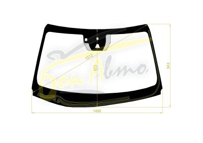 Стекло лобовое TOYOTA CROWN 2018-2022 (ARS220-RHD) обогрев щеток, место под 1 камеру, место под датчик дождя, антенна, 
Бренд: BENSON