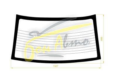 Стекло заднее с обогревом MITSUBISHI LANCER EVOLUTION 2001-2003 (CT9A-4d sed) 
Бренд: BSG