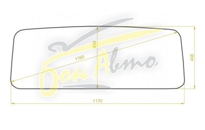 Стекло лобовое SUZUKI SAMURAI 1981-1988 (SJ#) 
Бренд: BSG с зеленой полосой