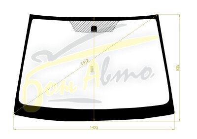 Стекло лобовое TOYOTA PREMIO 2001-2007 (AZT240-зерк) 
Бренд: BENSON