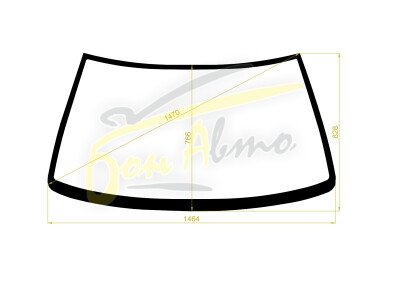 Стекло лобовое NISSAN BLUEBIRD 1987-1991 (U12-sed) 
Бренд: BSG с зеленой полосой