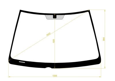 Стекло лобовое LEXUS RX 1997-2003 (XU10-LHD) 
Бренд: ZDG