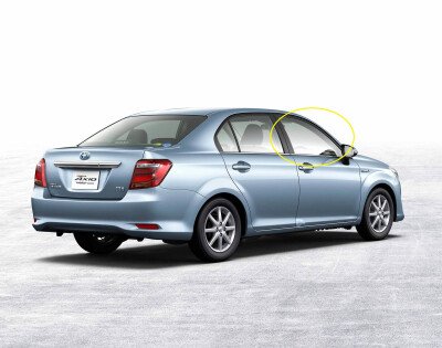 Стекло боковое TOYOTA COROLLA AXIO 2012- E160 FD/RH фурнитура, 
Бренд: BENSON