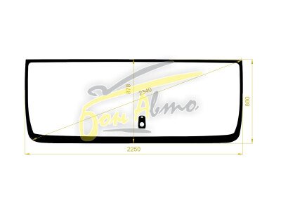 Стекло лобовое SINOTRUCK SITRAK C7H 2019- (2250*880) место под 1 камеру, место под датчик дождя, 
Бренд: BENSON