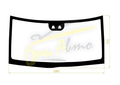 Стекло лобовое DAIHATSU TANTO 2019- (LA650-RHD) место под 2 камеры 
Бренд: BENSON