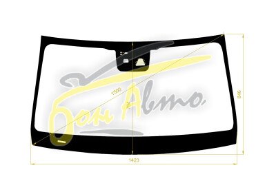 Стекло лобовое MERCEDES GLC COUPE 2016- (C253-LHD) место под 1 камеру с обогревом, место под датчик дождя, молдинг, 
Бренд: BENSON