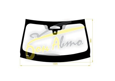 Стекло лобовое BMW X7 2018- (G07-2019) большое окно под камеру с обогревом, место под датчик дождя, молдинг, проекция, акустическое, 
Бренд: BENSON с синей полосой