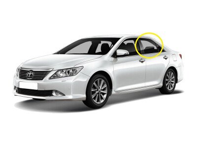 Стекло боковое TOYOTA CAMRY 2011-2017 (XV50) RD/LH фурнитура, 
Бренд: BENSON
