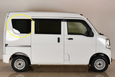 Стекло боковое NISSAN NV100 CLIPPER 2015- DR17V SW/RH/X молдинг, 
Бренд: BENSON Тонированное