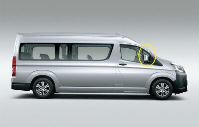 Стекло боковое TOYOTA HIACE 2019- H300 FV/RH 
Бренд: BENSON