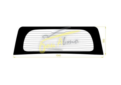 Стекло заднее с обогревом HONDA STEPWGN 2005-2009 (RG1-4) 
Бренд: BENSON