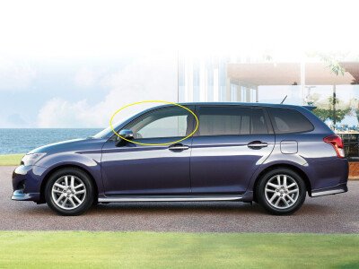 Стекло боковое TOYOTA COROLLA FIELDER 2012- E160 FD/LH 
Бренд: BSG