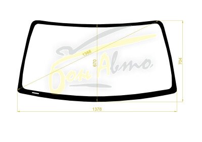 Стекло лобовое TOYOTA 4RUNNER 1995-2002 (VZN180) 
Бренд: BSG