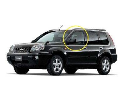 Стекло боковое NISSAN X-TRAIL 2000-2007 (T30) FD/LH фурнитура, 
Бренд: BENSON
