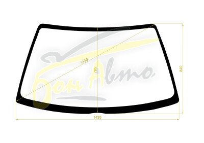 Стекло лобовое TOYOTA PASEO 1995-1999 (EL52) 
Бренд: BSG с зеленой полосой