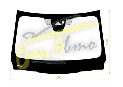 Стекло лобовое MAZDA CX-60 2022- (KH-LHD) обогрев щеток, место под 1 камеру, место под датчик дождя, 
Бренд: BENSON