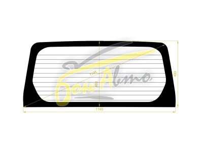 Стекло заднее с обогревом SUZUKI WAGON R 2003-2008 (MH21S) 
Бренд: BENSON