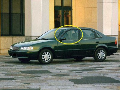 Стекло боковое TOYOTA SPRINTER 1995-2000 AE110-4/5d FD/LH 
Бренд: BENSON