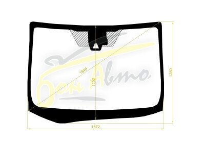 Стекло лобовое TOYOTA ALPHARD 2015-2023 (H30-RHD) место под 1 камеру, место под датчик влажности, 
Бренд: BENSON