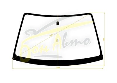 Стекло лобовое SUBARU OUTBACK 1998-2003 (BH) 
Бренд: ZDG с серой полосой