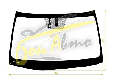 Стекло лобовое LEXUS IS 2013- (GSE30-RHD) место под датчик дождя 
Бренд: BSG