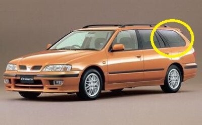 Стекло боковое NISSAN PRIMERA 1995-2001 (P11) wag SW/LH/X 
Бренд: BSG