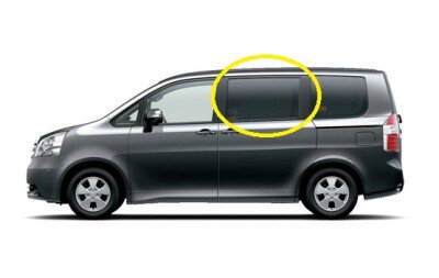 Стекло боковое TOYOTA VOXY 2007-2013 ZR70 RD/LH фурнитура, 
Бренд: BENSON